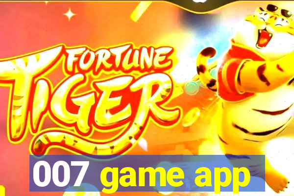 007 game app